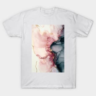 Organic Formations - Abstract Alcohol Ink Art T-Shirt